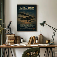 Airco DH.9 A Legacy of Innovation Poster PosterGoat