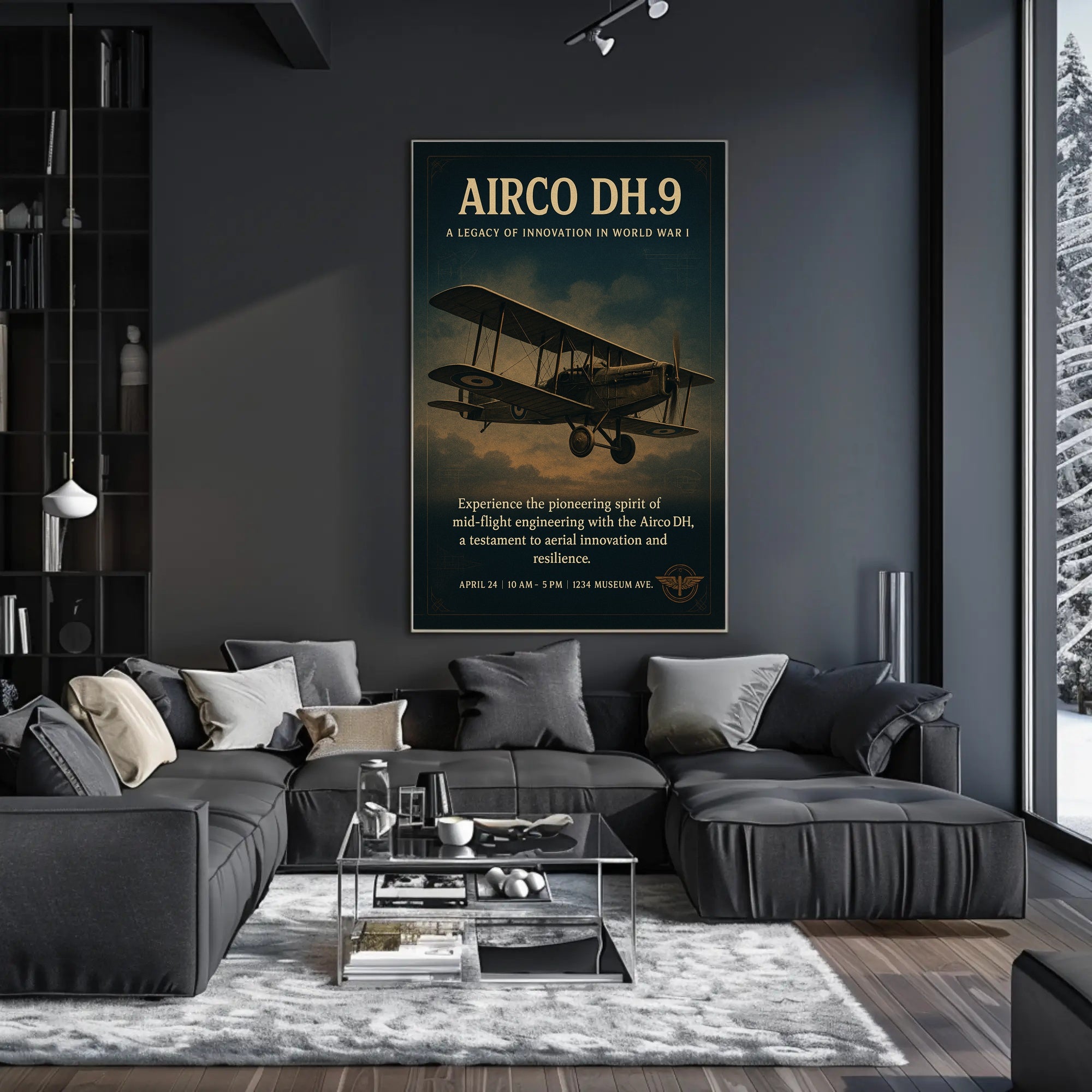 Airco DH.9 A Legacy of Innovation Poster PosterGoat