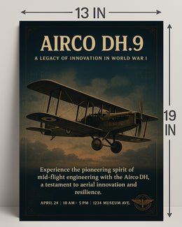 Airco DH.9 A Legacy of Innovation Poster PosterGoat