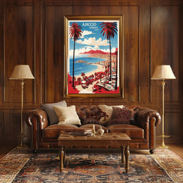 Ajaccio Coastal Getaway Travel Poster PosterGoat