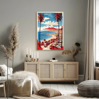Ajaccio Coastal Getaway Travel Poster PosterGoat