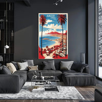 Ajaccio Coastal Getaway Travel Poster PosterGoat