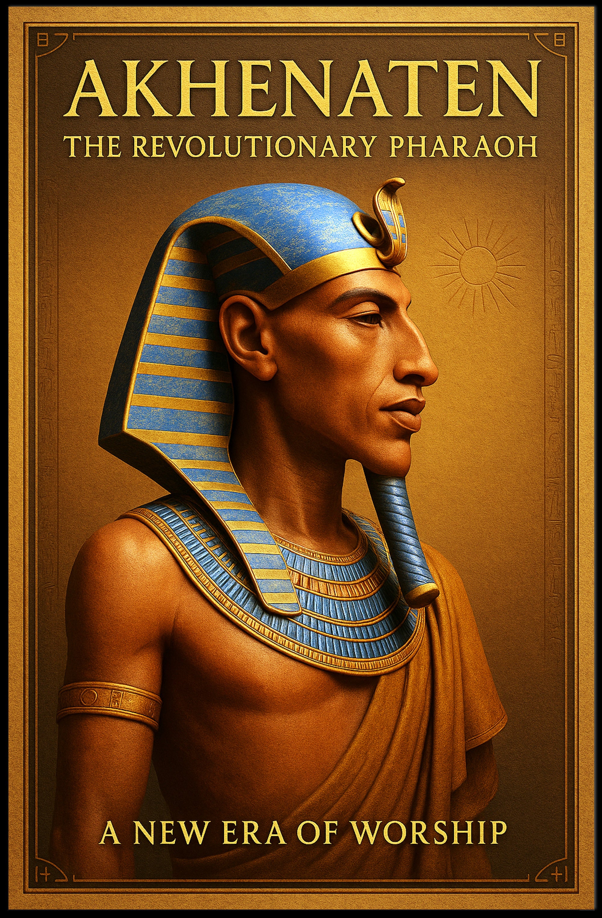 Akhenaten The Revolutionary Pharaoh Poster PosterGoat