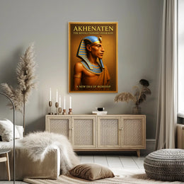 Akhenaten The Revolutionary Pharaoh Poster PosterGoat