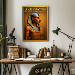 Akhenaten The Revolutionary Pharaoh Poster PosterGoat