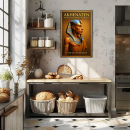 Akhenaten The Revolutionary Pharaoh Poster PosterGoat