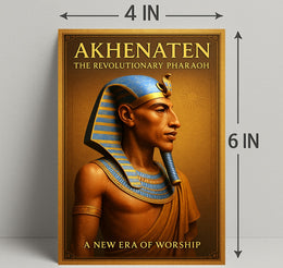 Akhenaten The Revolutionary Pharaoh Poster PosterGoat