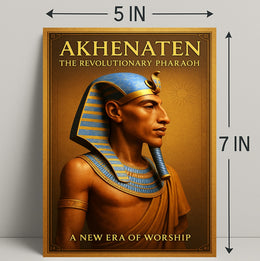 Akhenaten The Revolutionary Pharaoh Poster PosterGoat