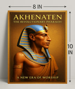 Akhenaten The Revolutionary Pharaoh Poster PosterGoat