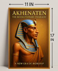 Akhenaten The Revolutionary Pharaoh Poster PosterGoat
