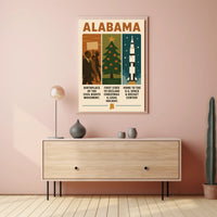 Alabama A State of Firsts Poster PosterGoat