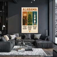 Alabama A State of Firsts Poster PosterGoat