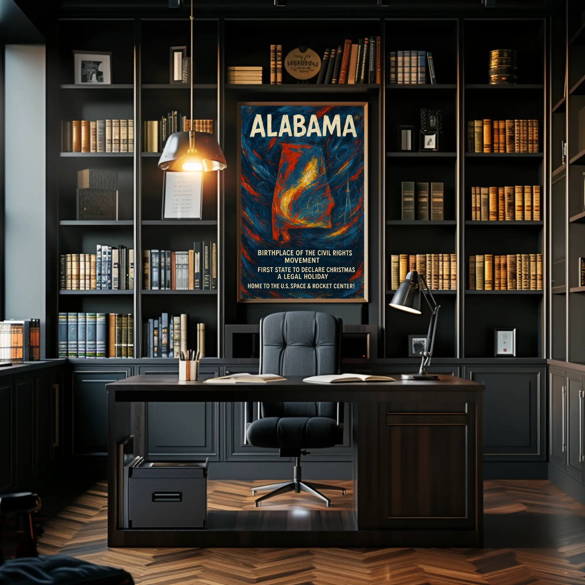 Alabama A State of Historical Significance Poster PosterGoat
