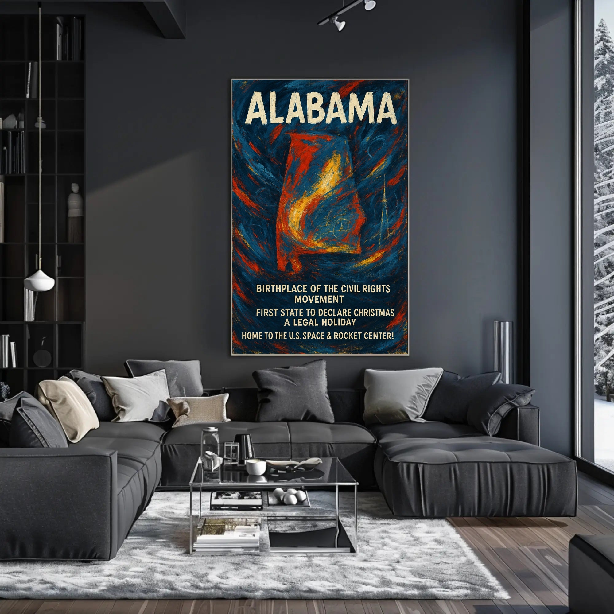 Alabama A State of Historical Significance Poster PosterGoat