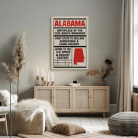 Alabama A State of Historical Significance Poster PosterGoat