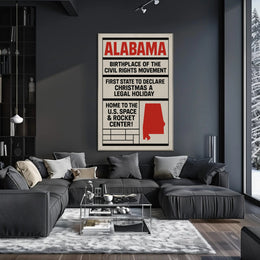 Alabama A State of Historical Significance Poster PosterGoat