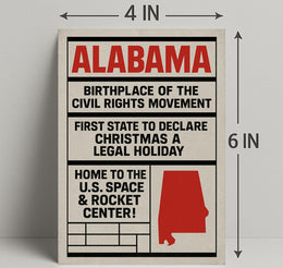 Alabama A State of Historical Significance Poster PosterGoat