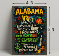 Alabama Birthplace of the Civil Rights Movement Poster PosterGoat