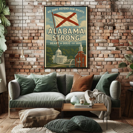 Alabama Heritage Celebration Cultural Poster PosterGoat