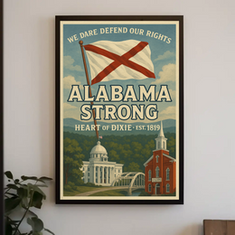Alabama Heritage Celebration Cultural Poster PosterGoat