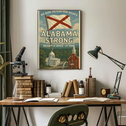 Alabama Heritage Celebration Cultural Poster PosterGoat