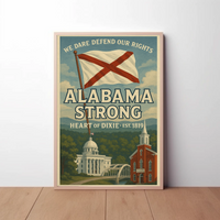 Alabama Heritage Celebration Cultural Poster PosterGoat