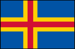 Åland Flag Art: Celebrate Finnish Region with Country Flag Poster PosterGoat