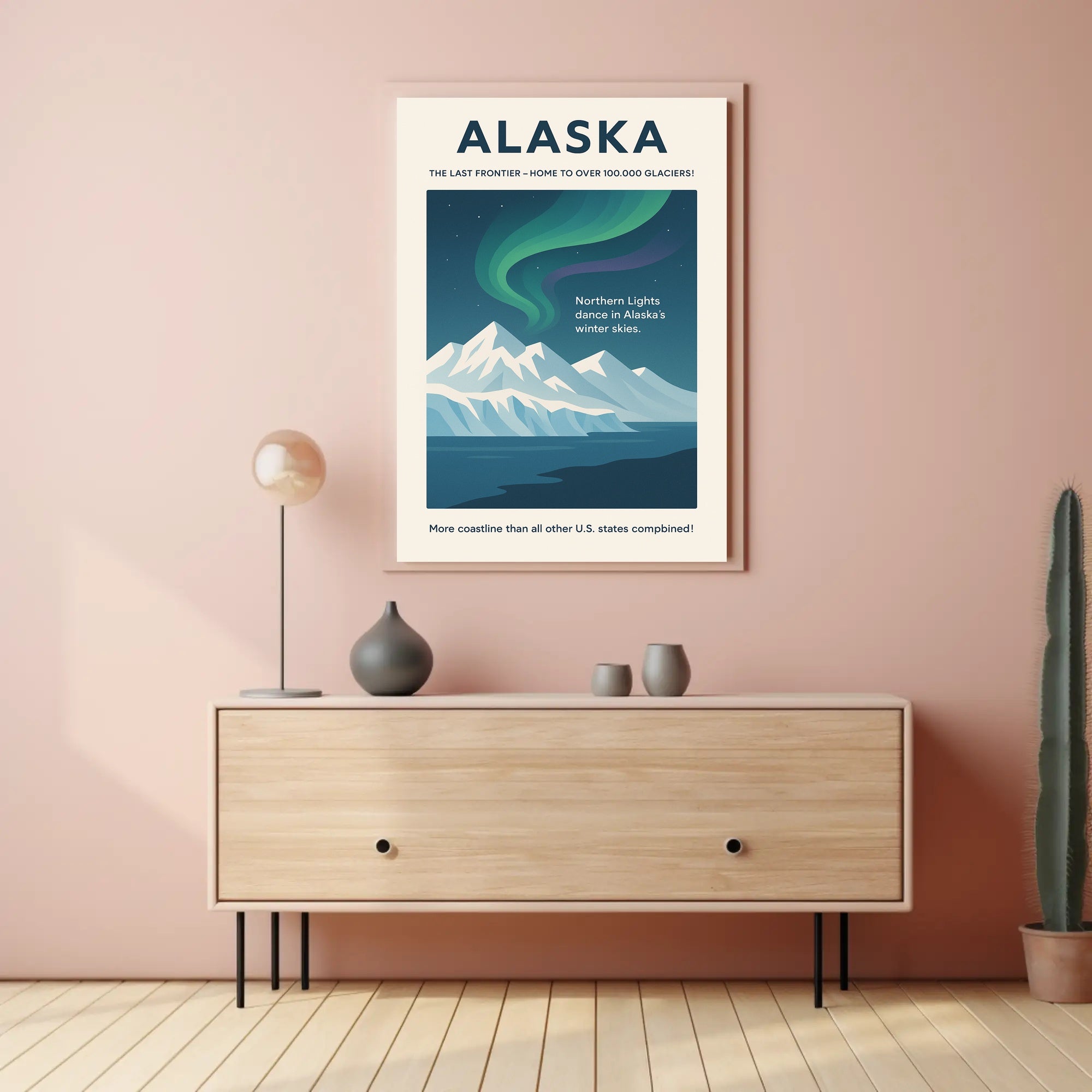 Alaska The Last Frontier Poster PosterGoat