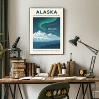 Alaska The Last Frontier Poster PosterGoat