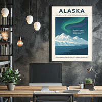 Alaska The Last Frontier Poster PosterGoat