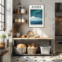 Alaska The Last Frontier Poster PosterGoat