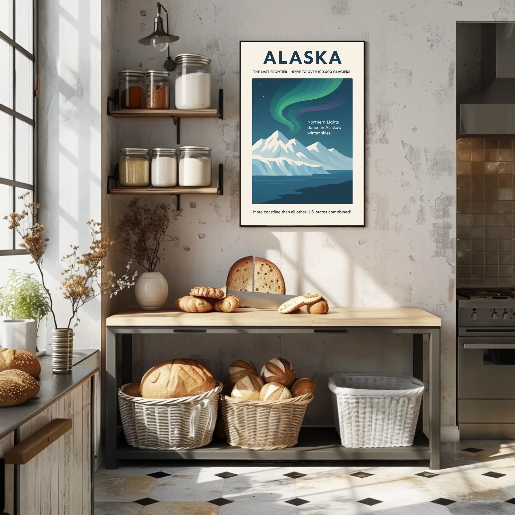 Alaska The Last Frontier Poster PosterGoat