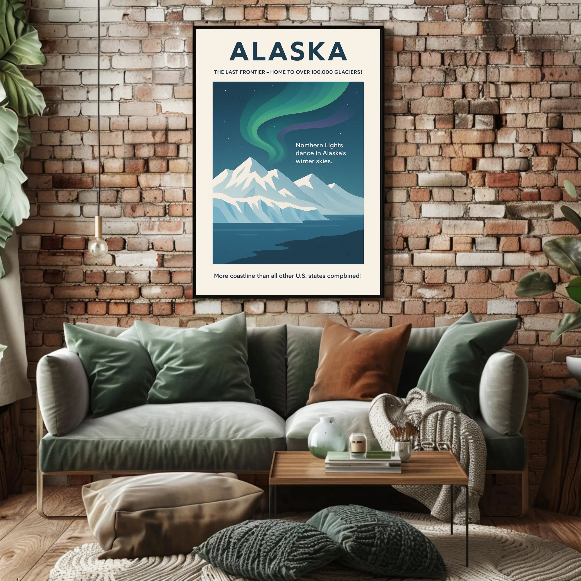 Alaska The Last Frontier Poster PosterGoat