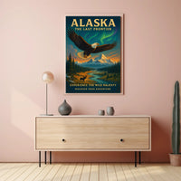 Alaska The Last Frontier Poster PosterGoat