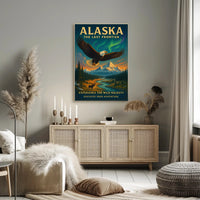 Alaska The Last Frontier Poster PosterGoat