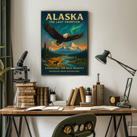 Alaska The Last Frontier Poster PosterGoat