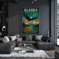 Alaska The Last Frontier Poster PosterGoat