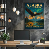 Alaska The Last Frontier Poster PosterGoat