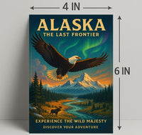Alaska The Last Frontier Poster PosterGoat