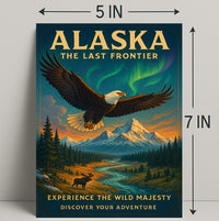 Alaska The Last Frontier Poster PosterGoat