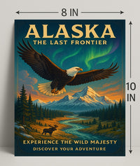 Alaska The Last Frontier Poster PosterGoat