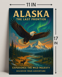 Alaska The Last Frontier Poster PosterGoat