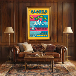 Alaska: The Last Frontier Poster PosterGoat