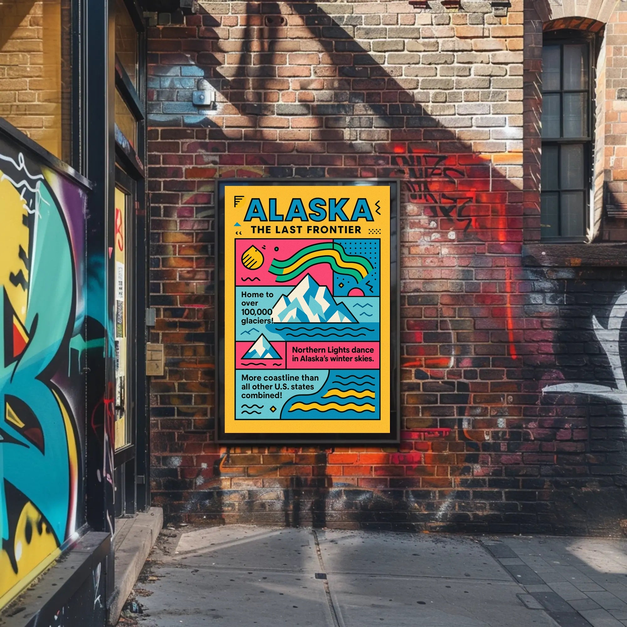 Alaska: The Last Frontier Poster PosterGoat