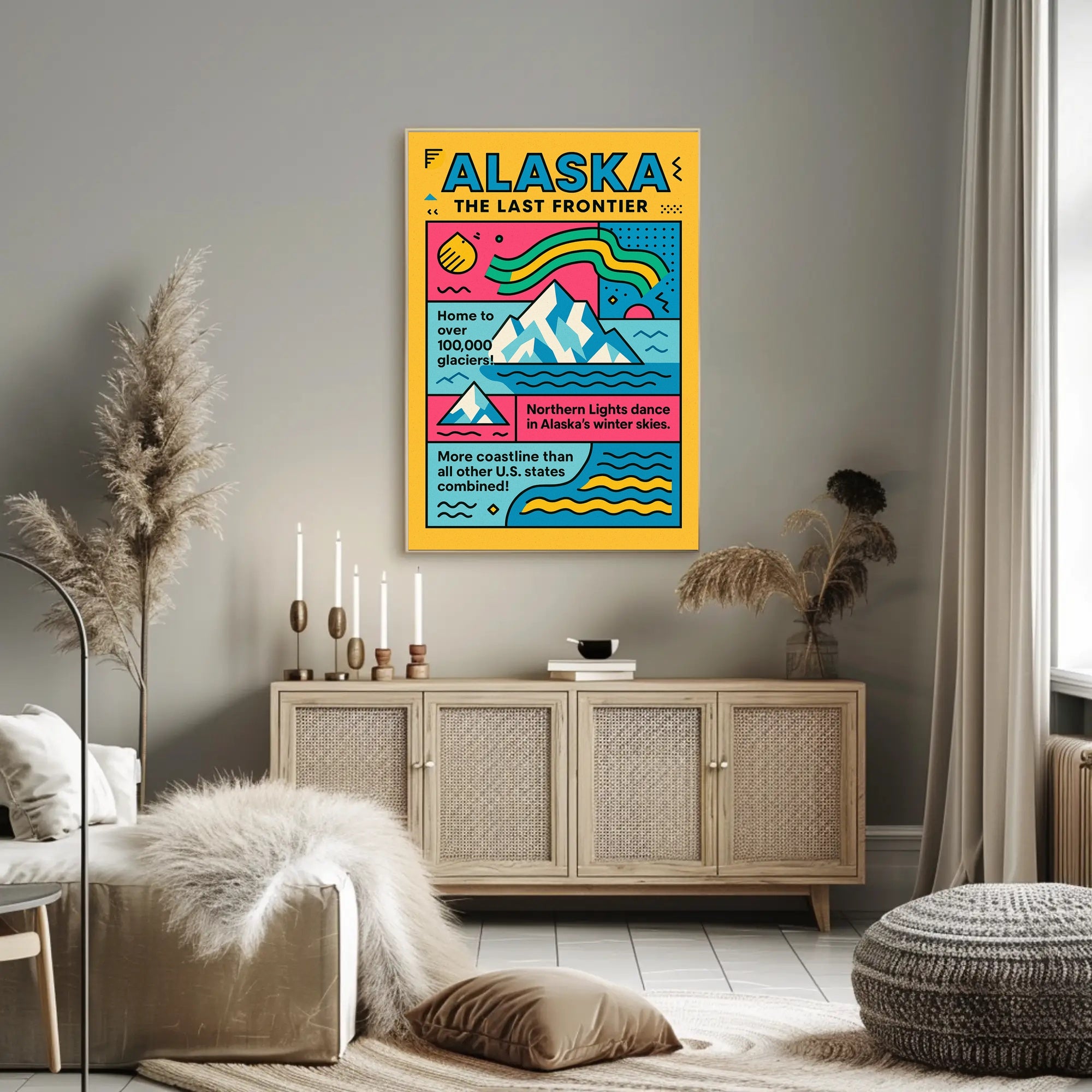 Alaska: The Last Frontier Poster PosterGoat