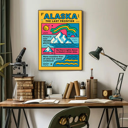 Alaska: The Last Frontier Poster PosterGoat