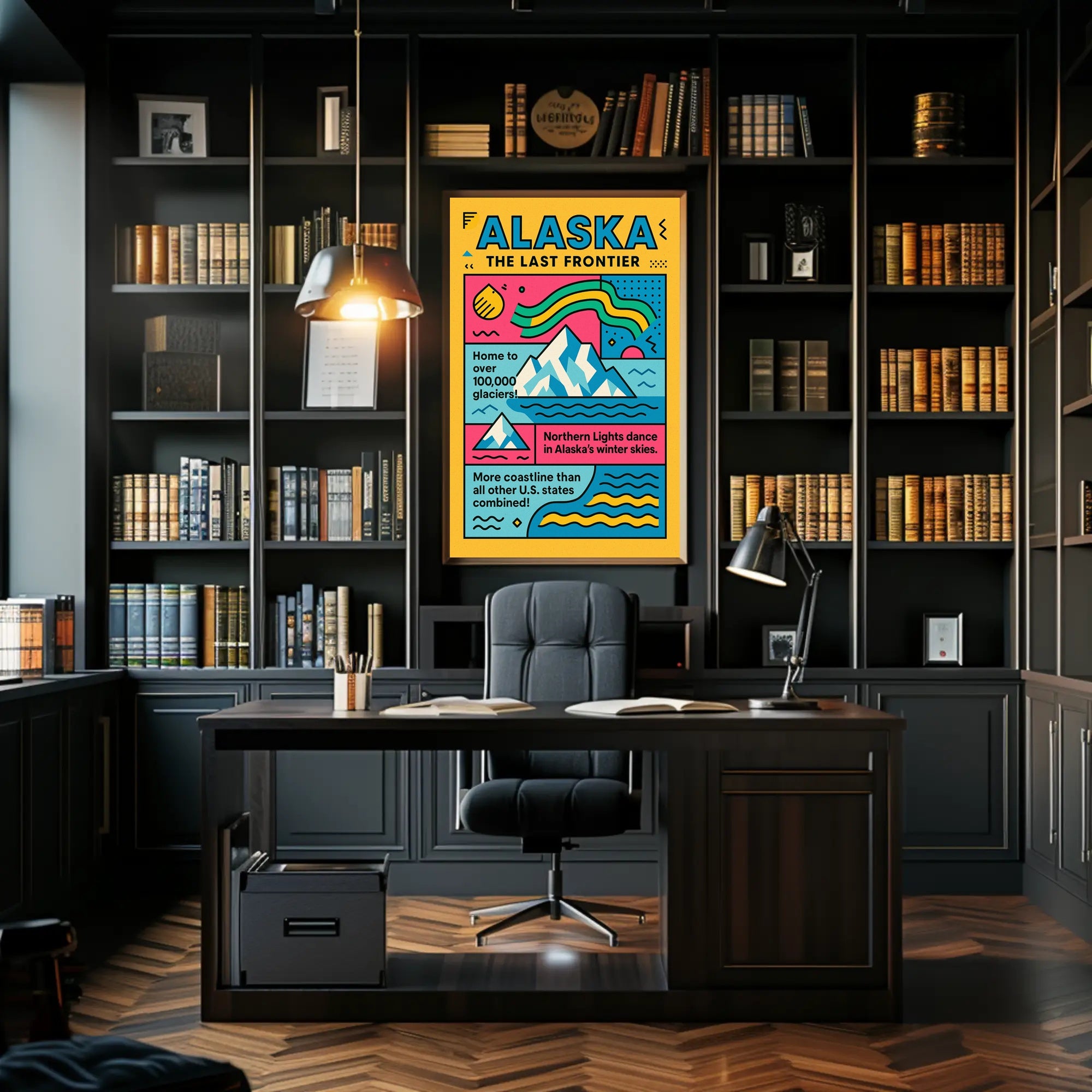 Alaska: The Last Frontier Poster PosterGoat