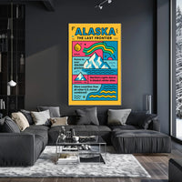 Alaska: The Last Frontier Poster PosterGoat