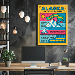 Alaska: The Last Frontier Poster PosterGoat