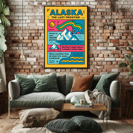 Alaska: The Last Frontier Poster PosterGoat